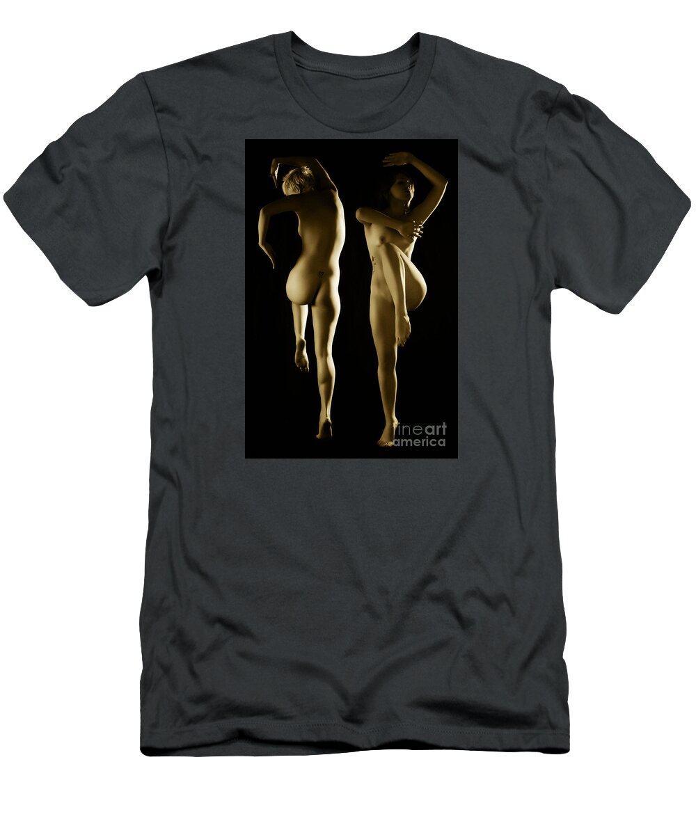 Artistic T-Shirt featuring the photograph Two Faced by Robert WK Clark