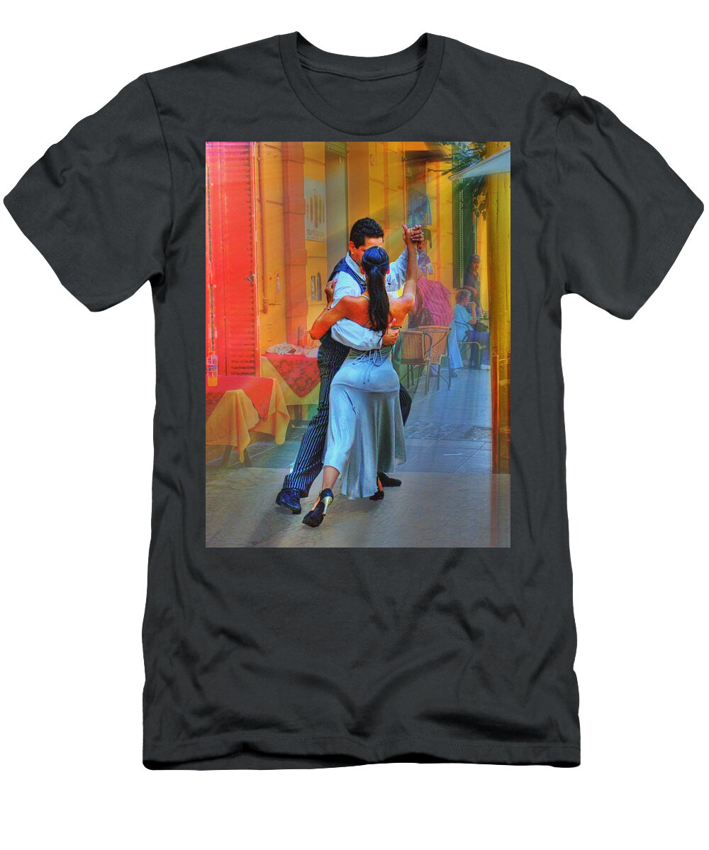 Dance T-Shirt featuring the photograph Two Tango by Francisco Colon