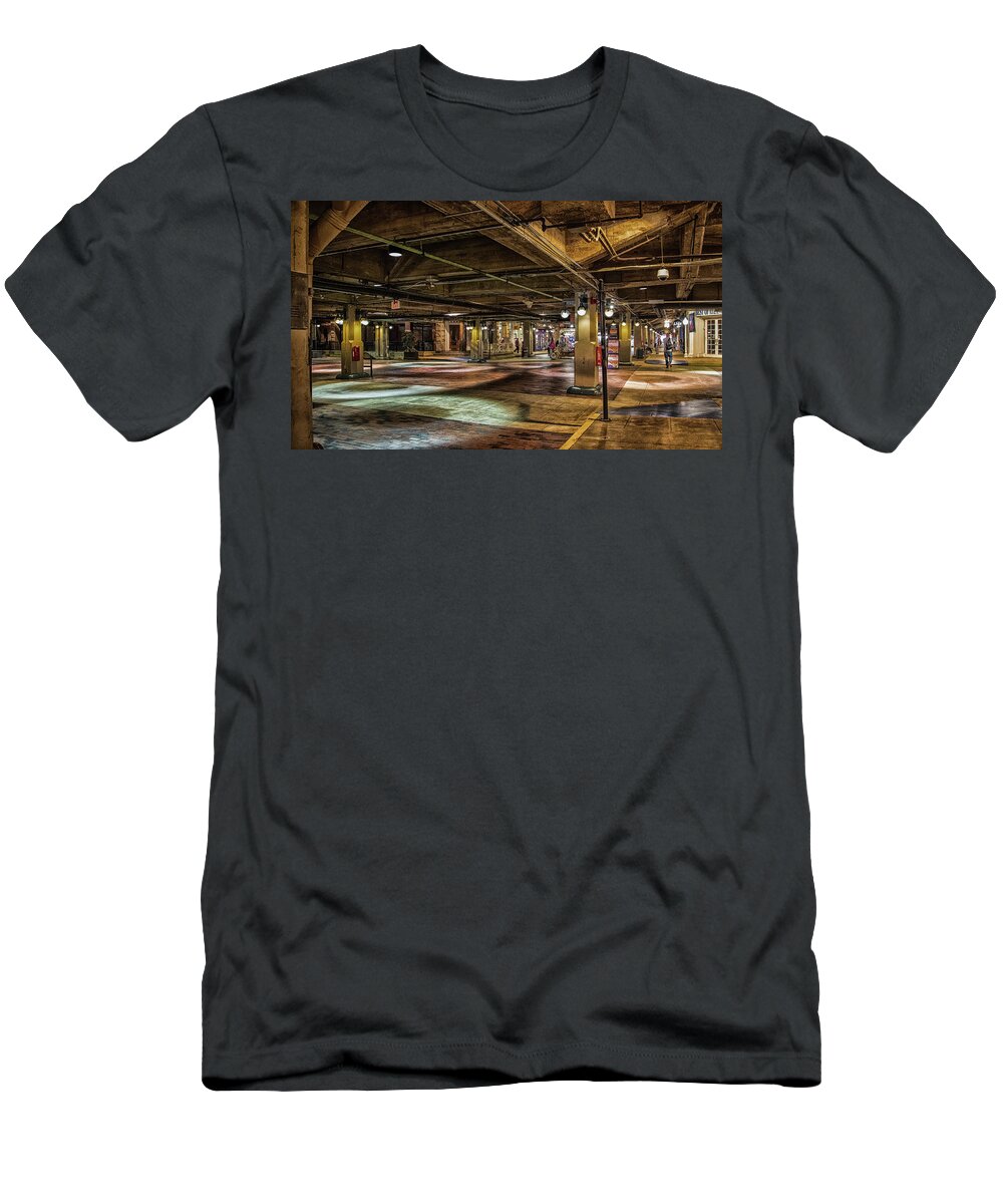Atlanta T-Shirt featuring the photograph Underground Atlanta by Darryl Brooks