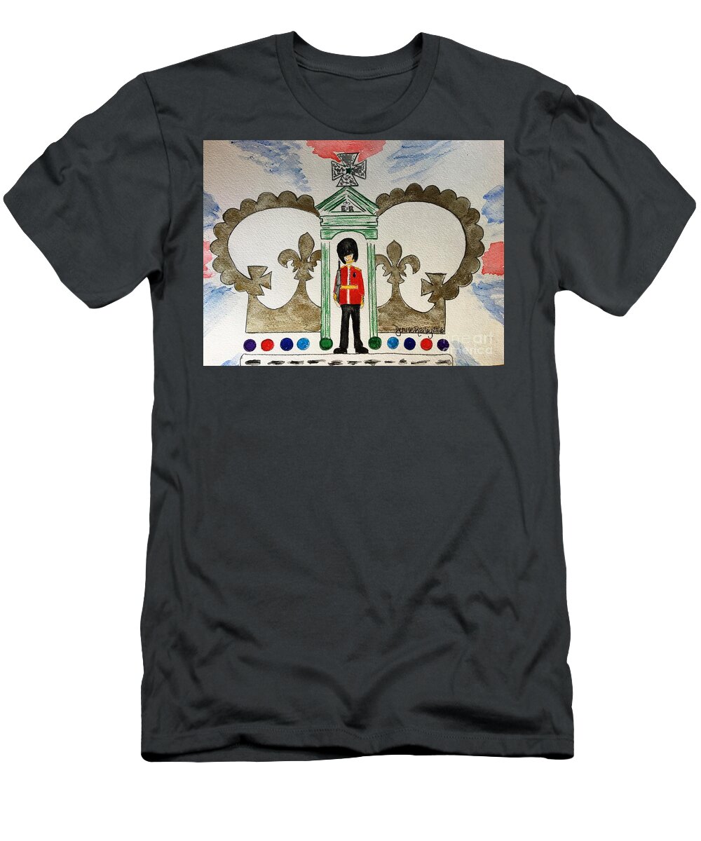 United Kingdom T-Shirt featuring the painting Unity by Denise Railey