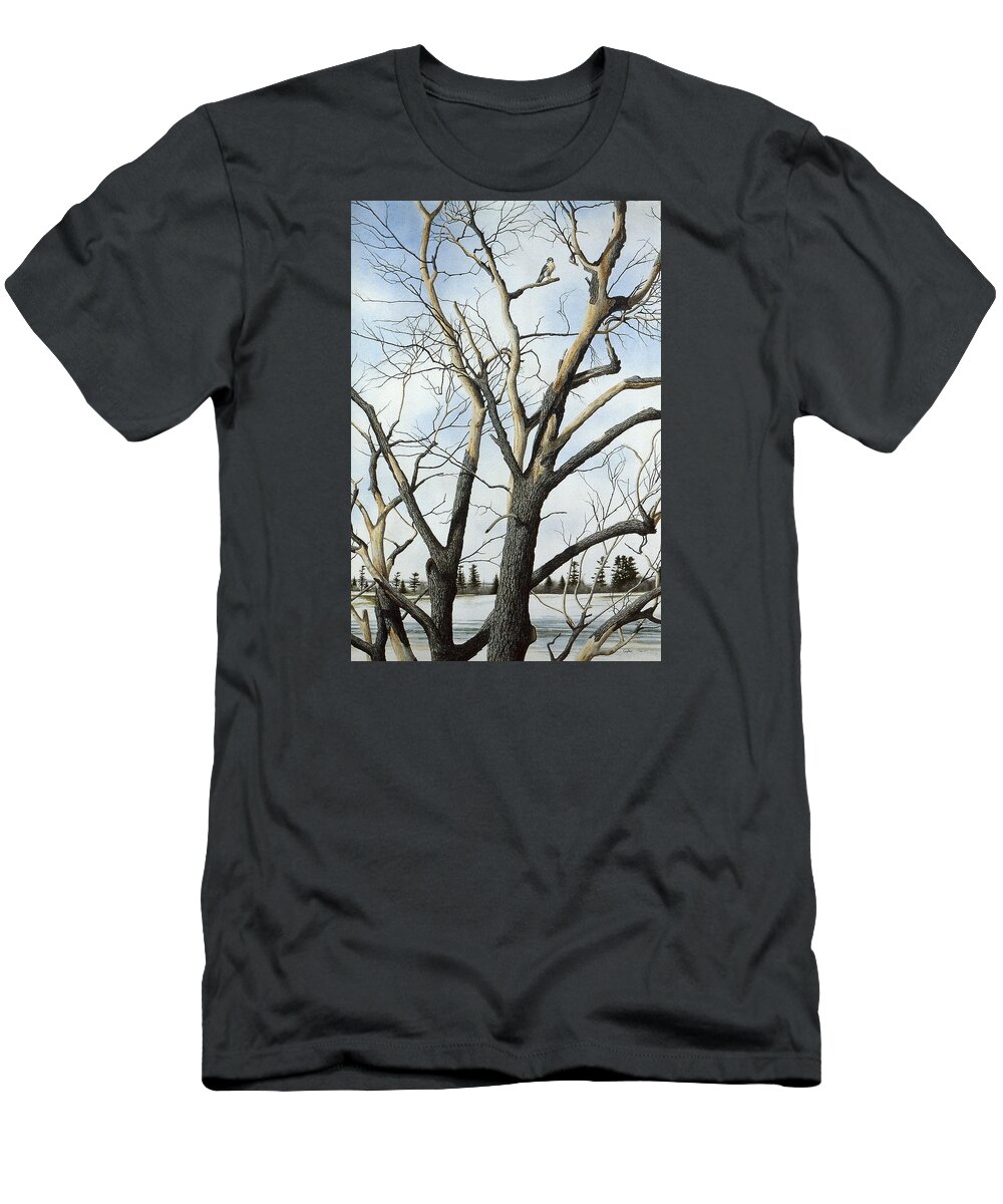 Tree T-Shirt featuring the painting Untitled #1 by Conrad Mieschke