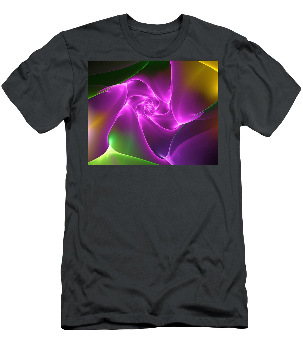 Digital Painting T-Shirt featuring the digital art Untitled 4-06-10 by David Lane