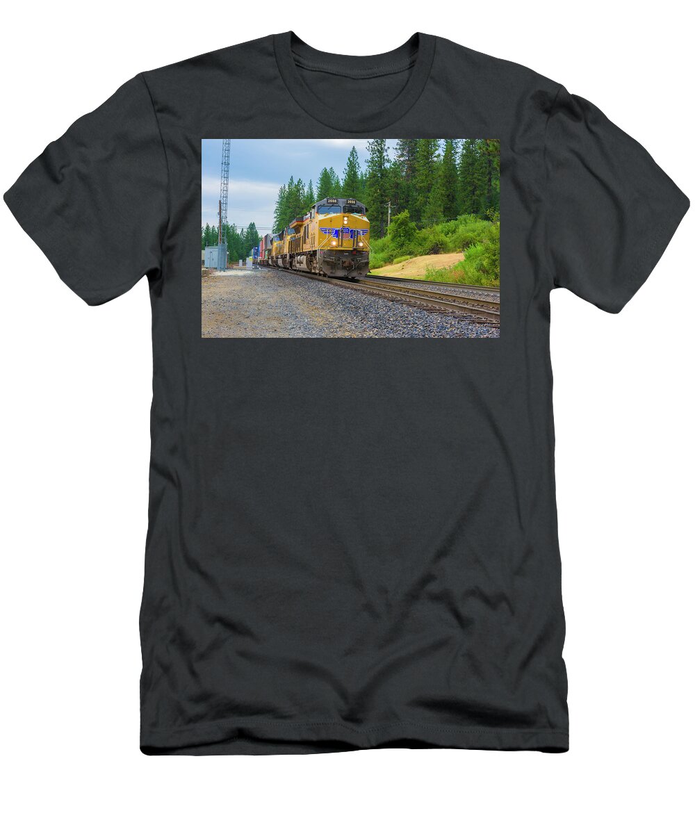 Dutch Flat T-Shirt featuring the photograph Up5698 by Jim Thompson