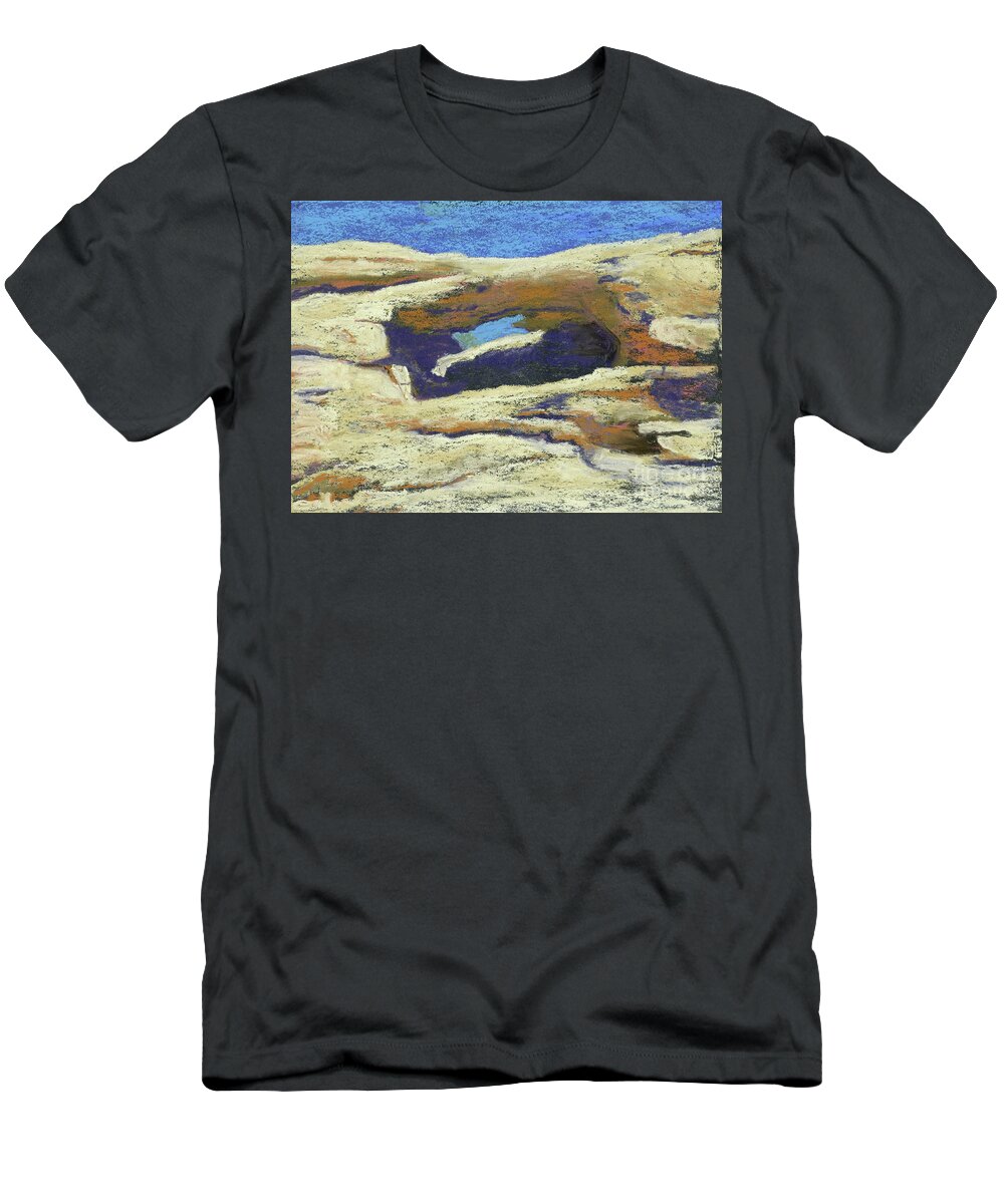 Utah T-Shirt featuring the pastel Utah Arch by Ginny Neece