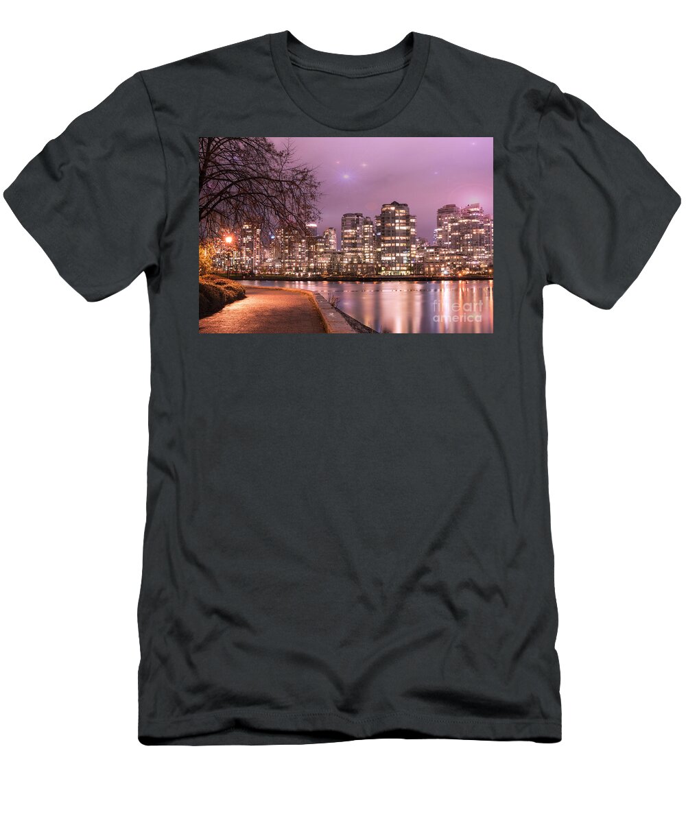 Bc T-Shirt featuring the photograph Vancouver, Canada by Juli Scalzi