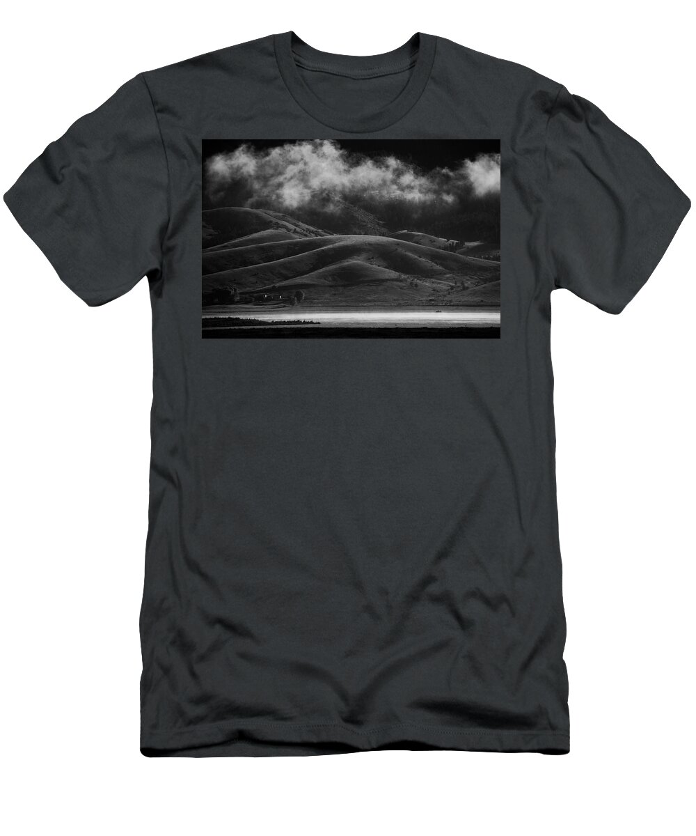 Mountains T-Shirt featuring the photograph Vapor by Brian Duram
