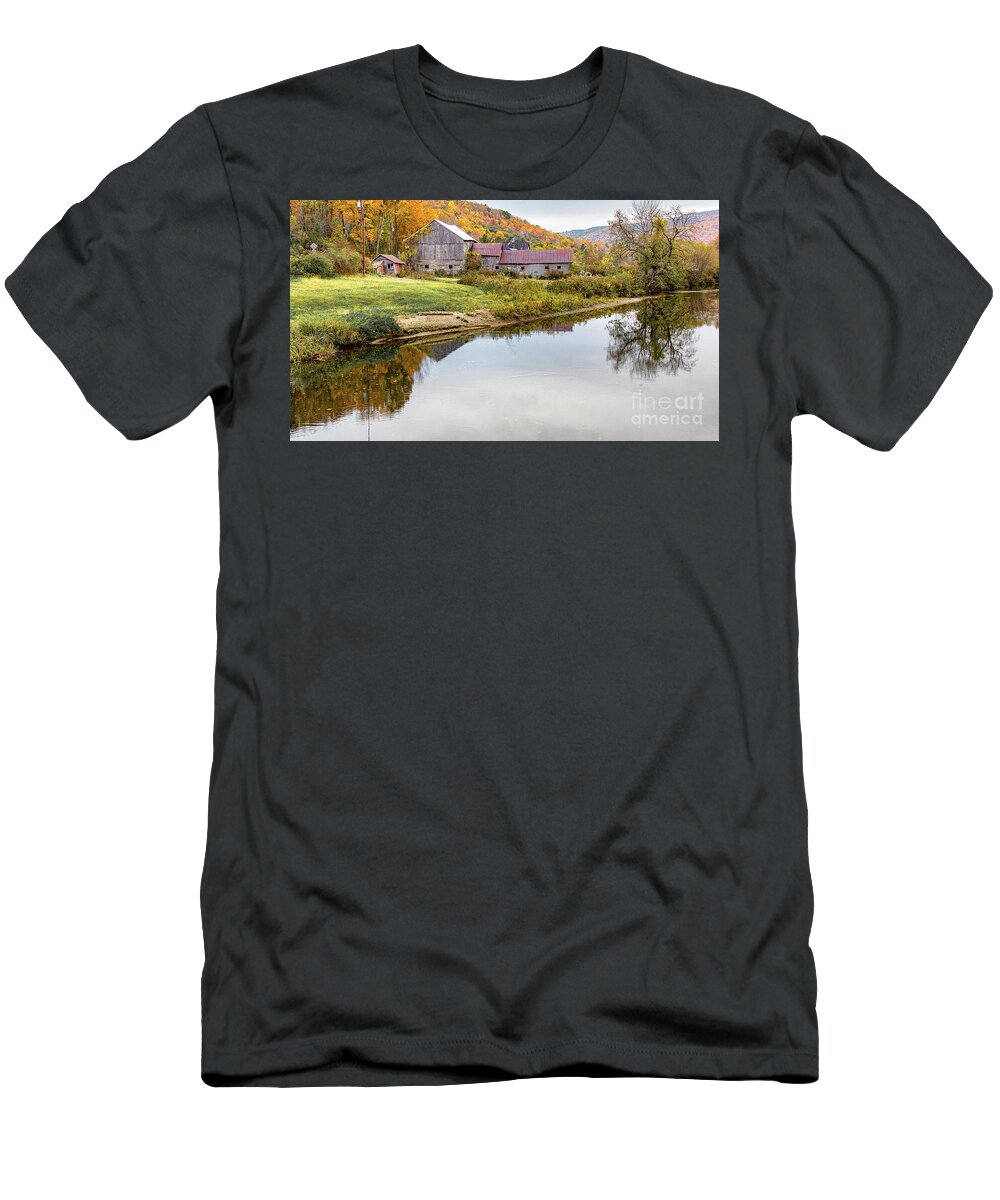 Vermont T-Shirt featuring the photograph Vermont Countryside by Rod Best