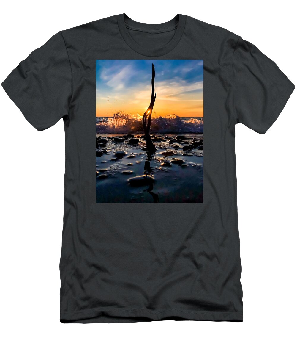  T-Shirt featuring the photograph Vestige by Terri Hart-Ellis