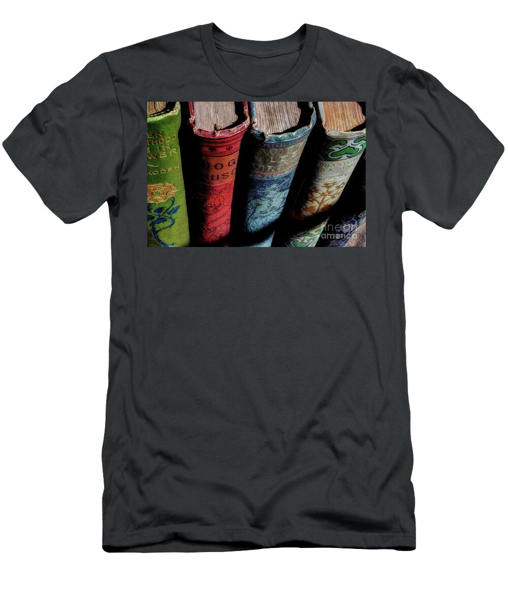 Vintage Books T-Shirt featuring the photograph Vintage Read by Michael Eingle