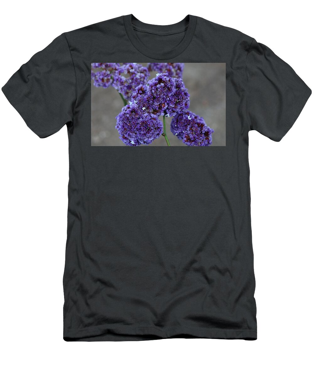 Flowers T-Shirt featuring the photograph Violet Beauty by Christy Pooschke