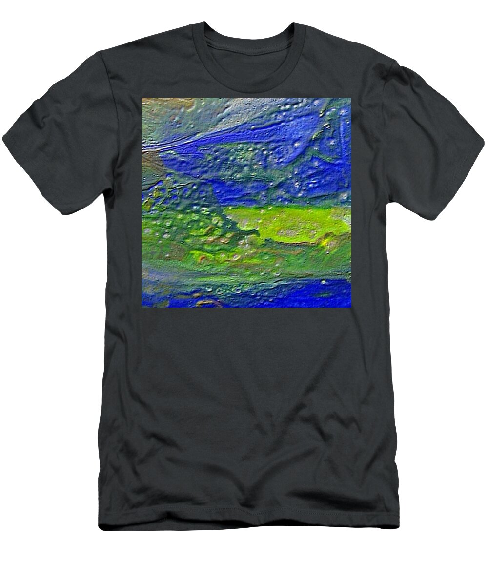 Encaustic Painting T-Shirt featuring the painting W 029 by Dragica Micki Fortuna