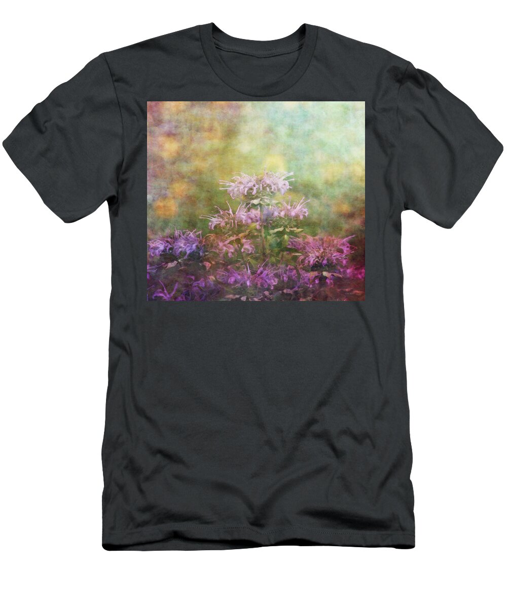 Impressionist T-Shirt featuring the photograph Waiting For Bees 2675 IDP_2 by Steven Ward