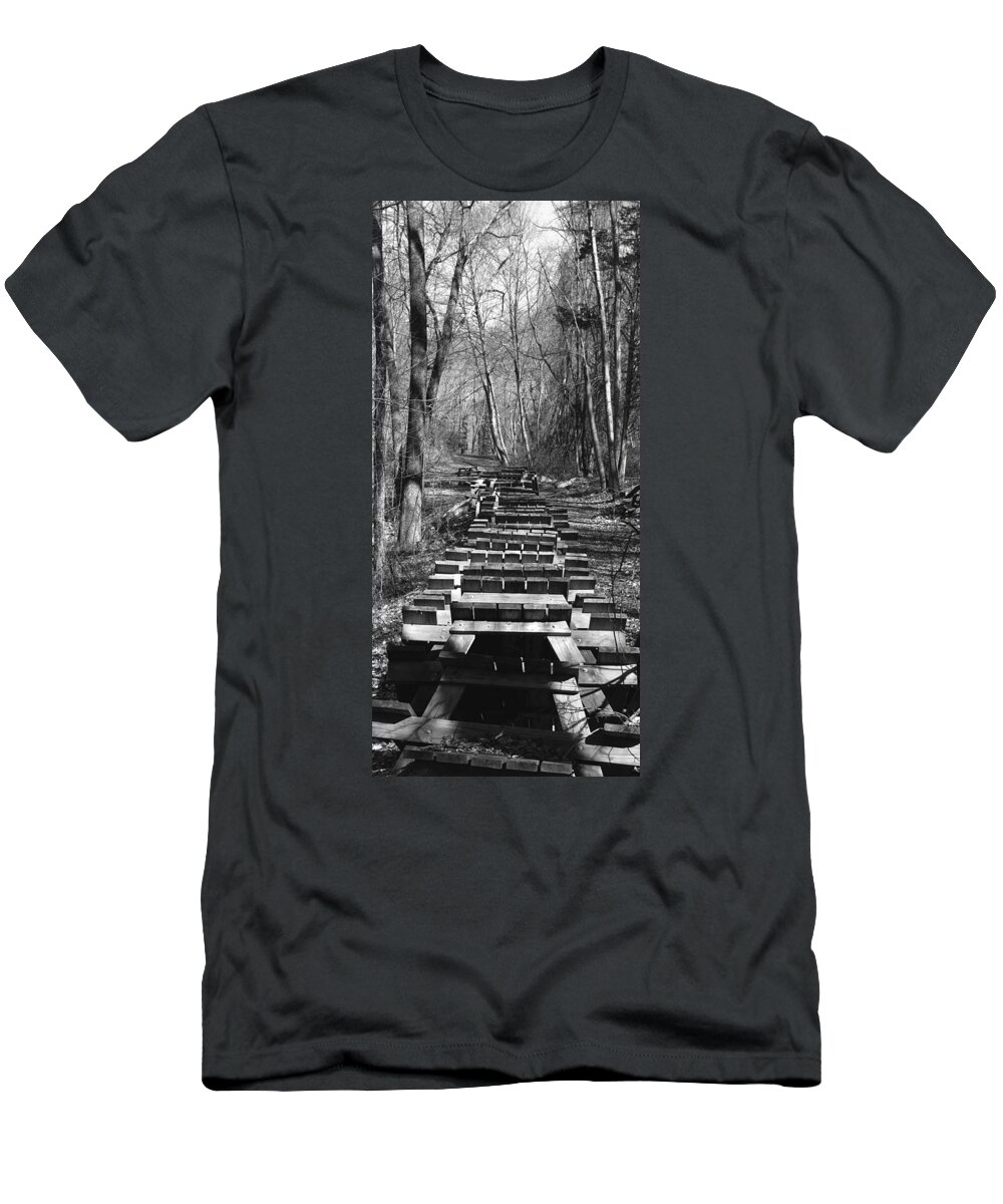 Picnic T-Shirt featuring the photograph Waiting For Orders by Vincent Green