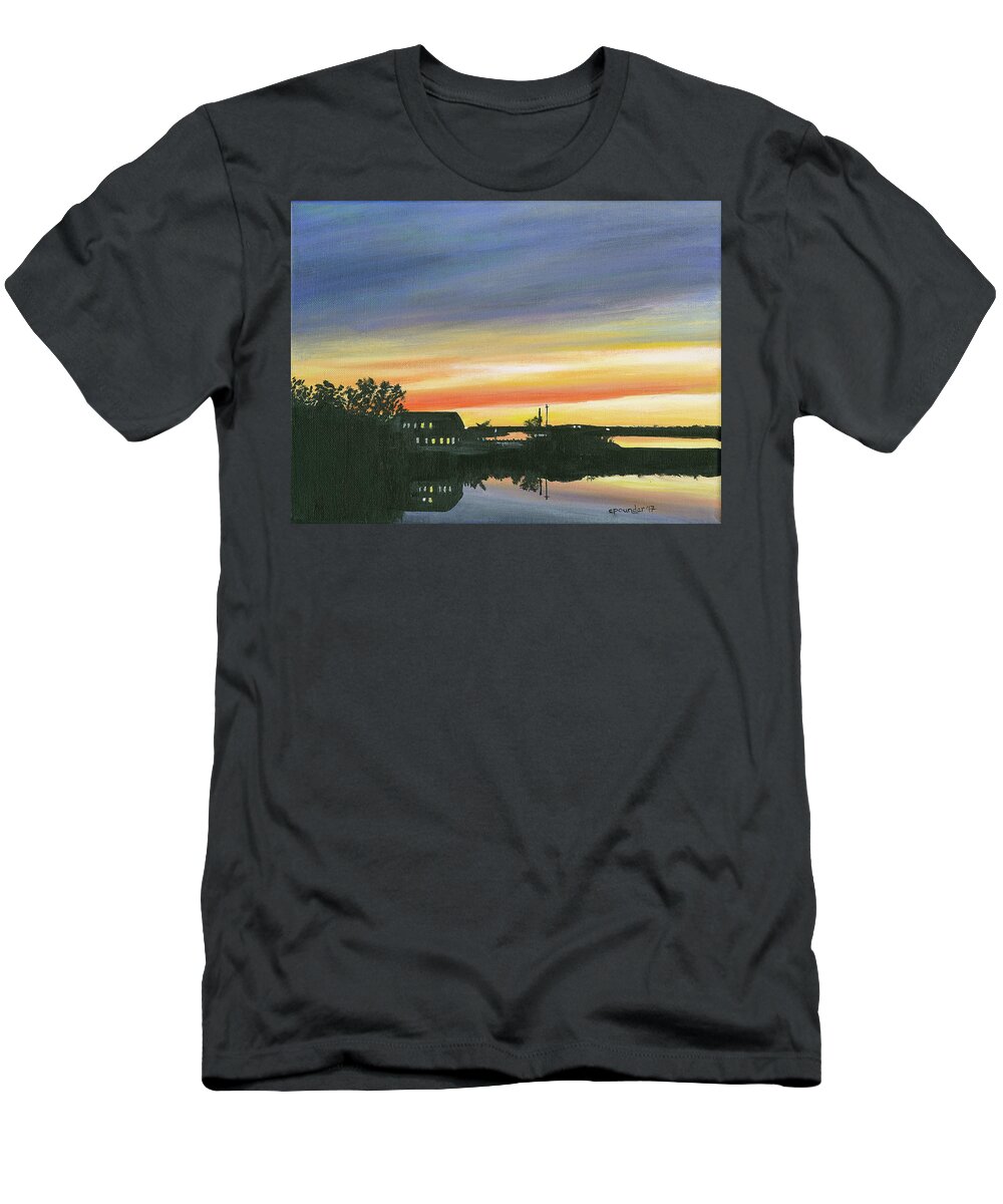 Wallace by the Sea T-Shirt by Carol Pounder - Pixels