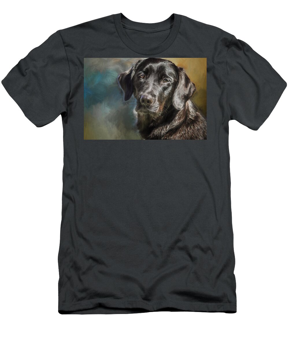 Labrador T-Shirt featuring the photograph Wanda by Eleanor Abramson