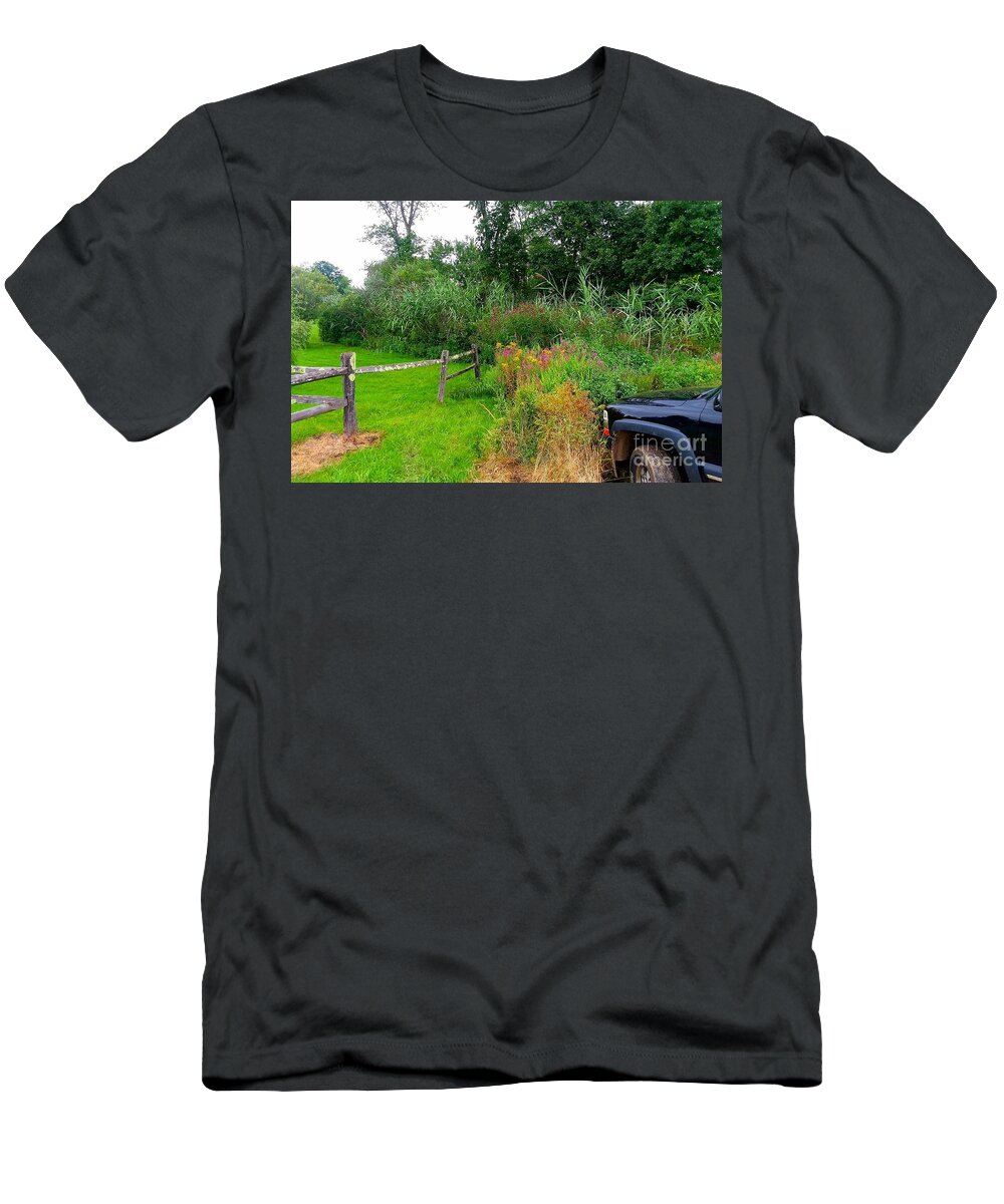 Landscape T-Shirt featuring the photograph Wanderlust by Dani McEvoy