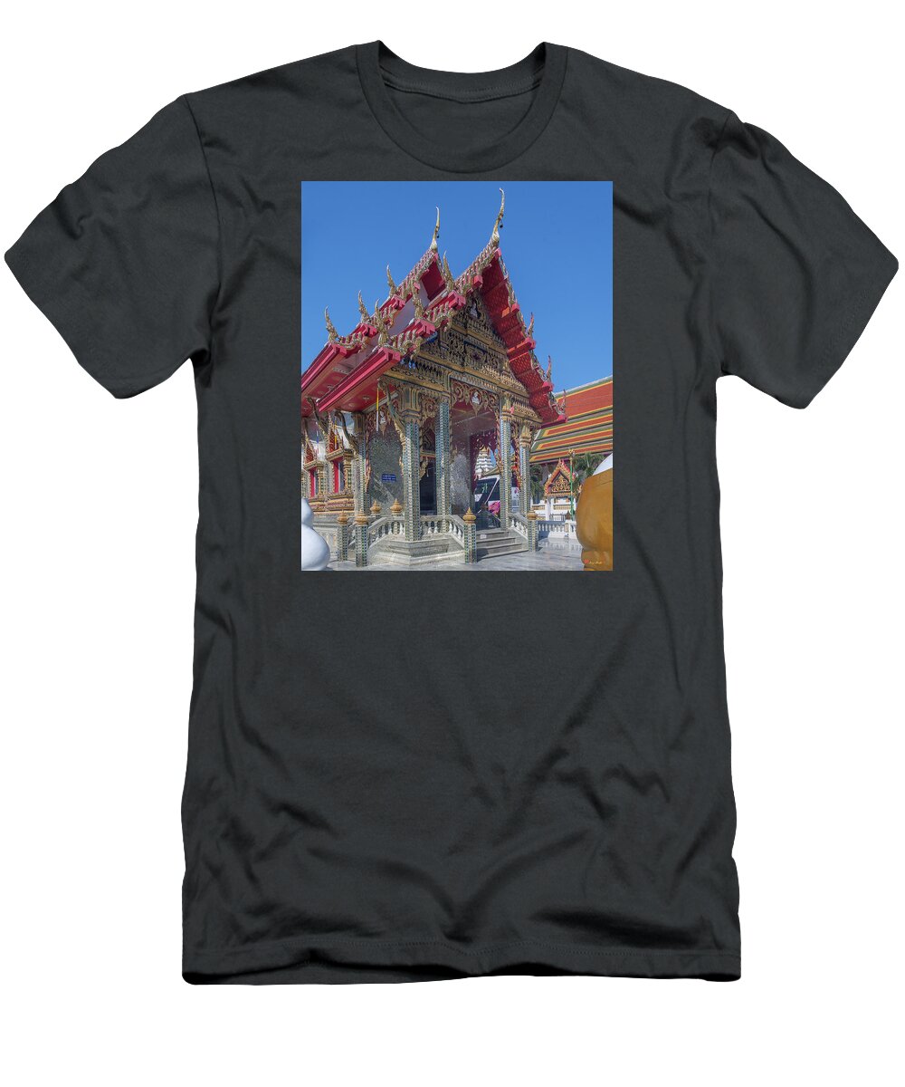 Temple T-Shirt featuring the photograph Wat Prachum Khongkha Phra Wihan DTHCB0174 by Gerry Gantt