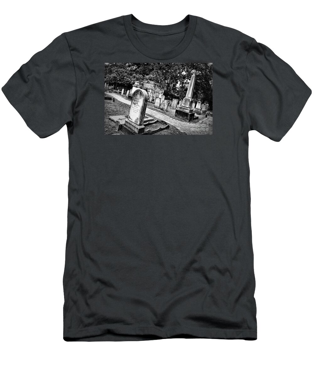 Charleston T-Shirt featuring the photograph Weathered Monuments by Anthony Ackerman