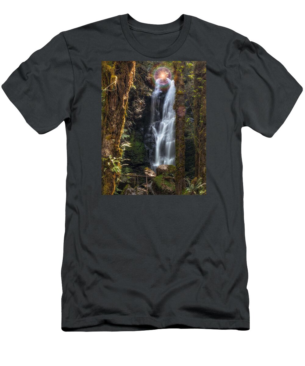 James Heckt T-Shirt featuring the photograph Weeping Angel by James Heckt