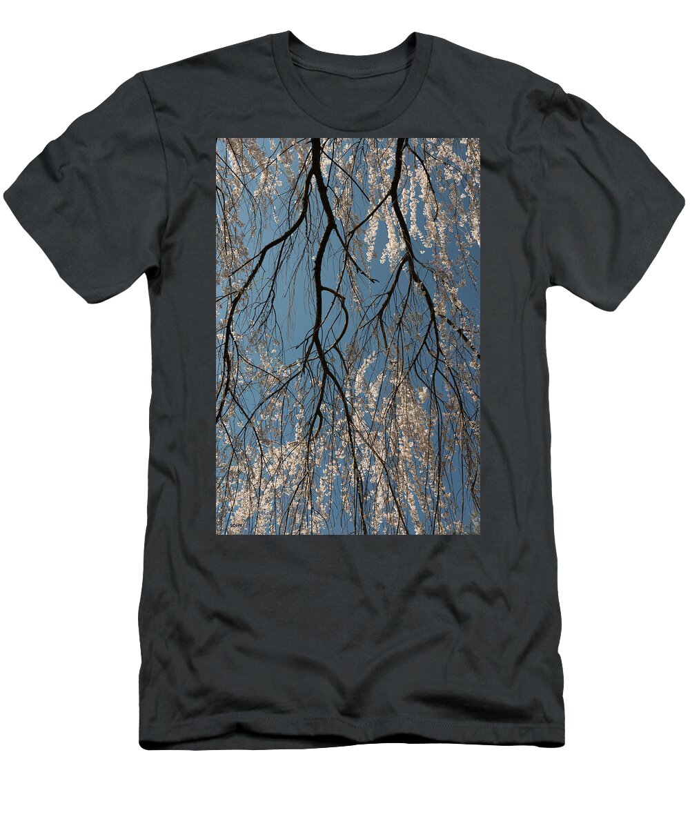 Trees T-Shirt featuring the photograph Weeping Cherry #2 by Dana Sohr
