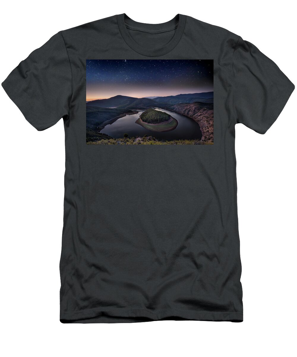 Meandro Del Melero T-Shirt featuring the photograph Whispers in the dark by Jorge Maia