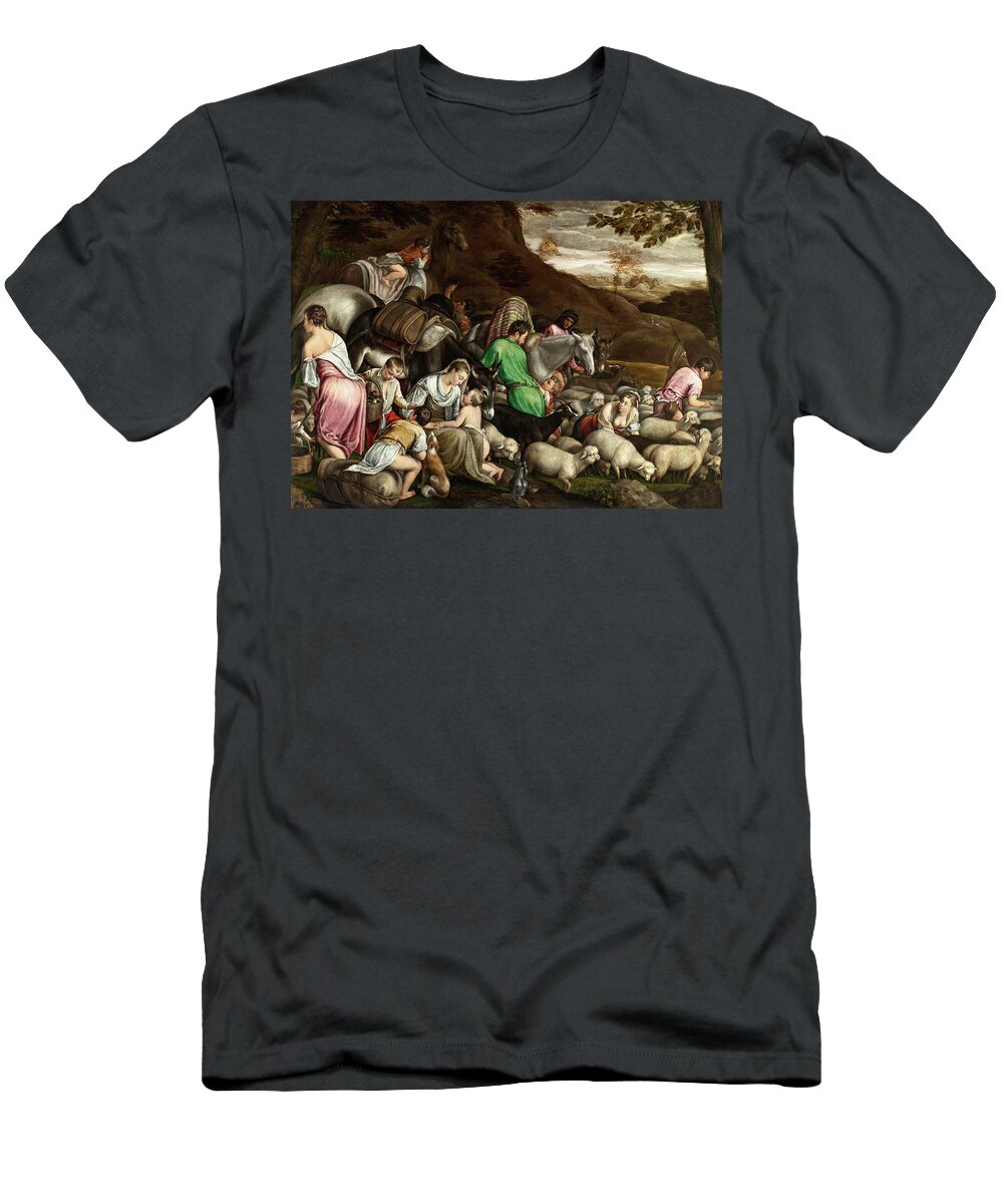 Photograph T-Shirt featuring the photograph White Lambs by Munir Alawi