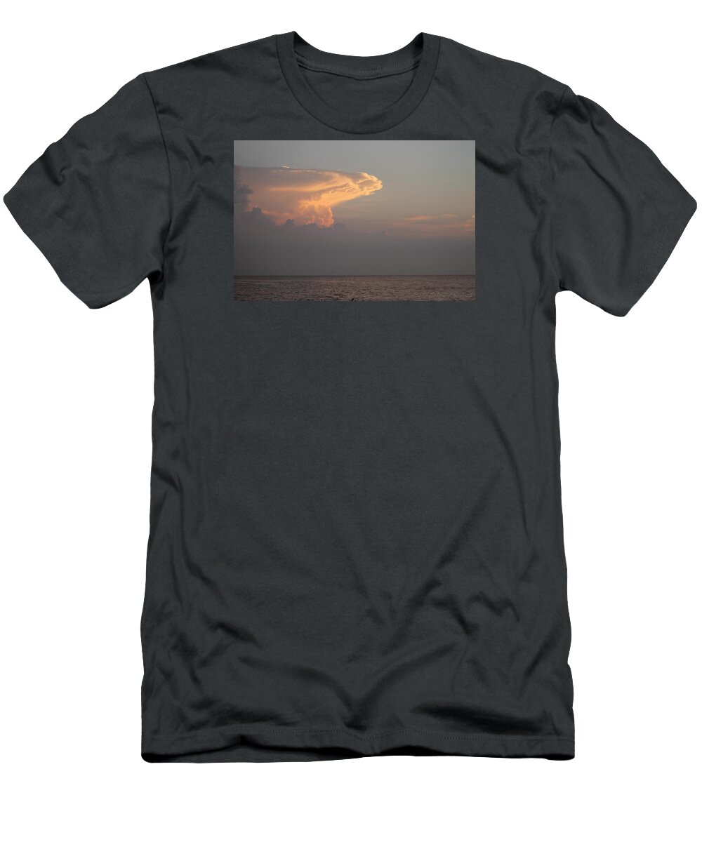 Clouds T-Shirt featuring the photograph White Pink Clouds by Robert Banach