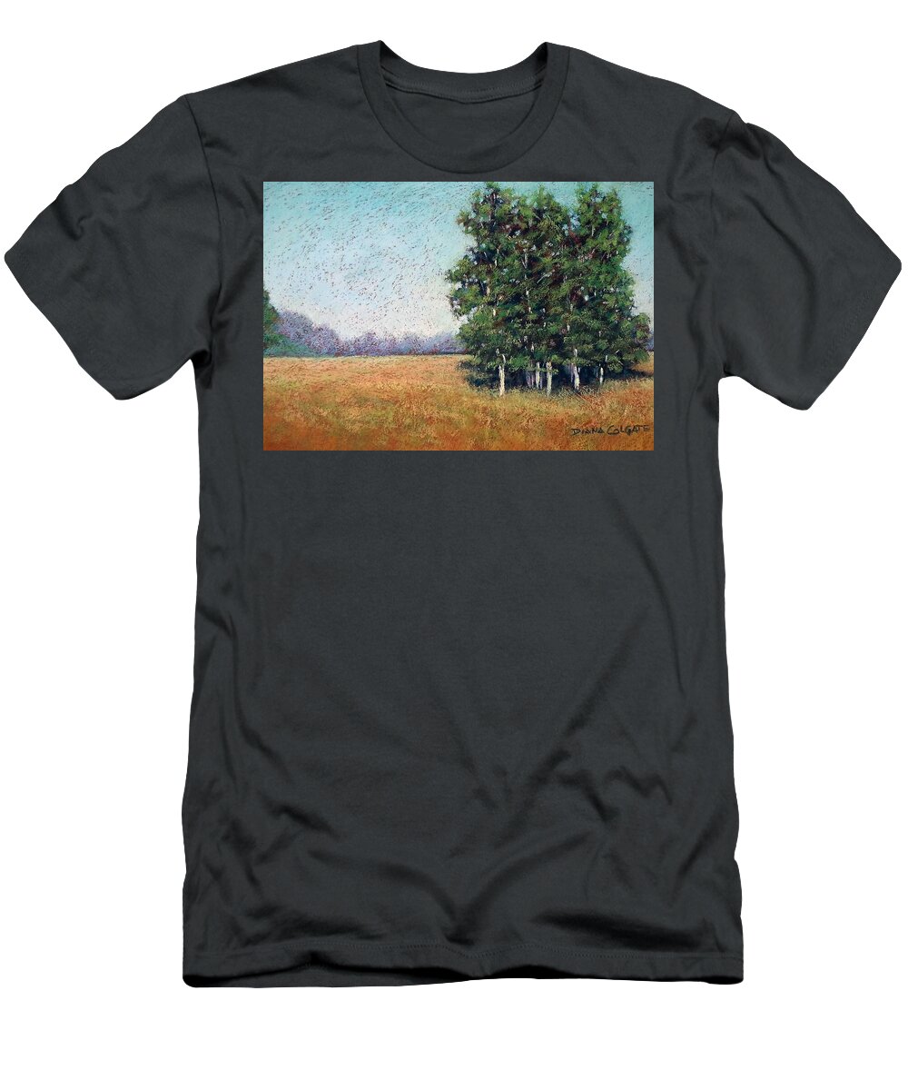 Landscape T-Shirt featuring the pastel White Spire Cluster by Diana Colgate