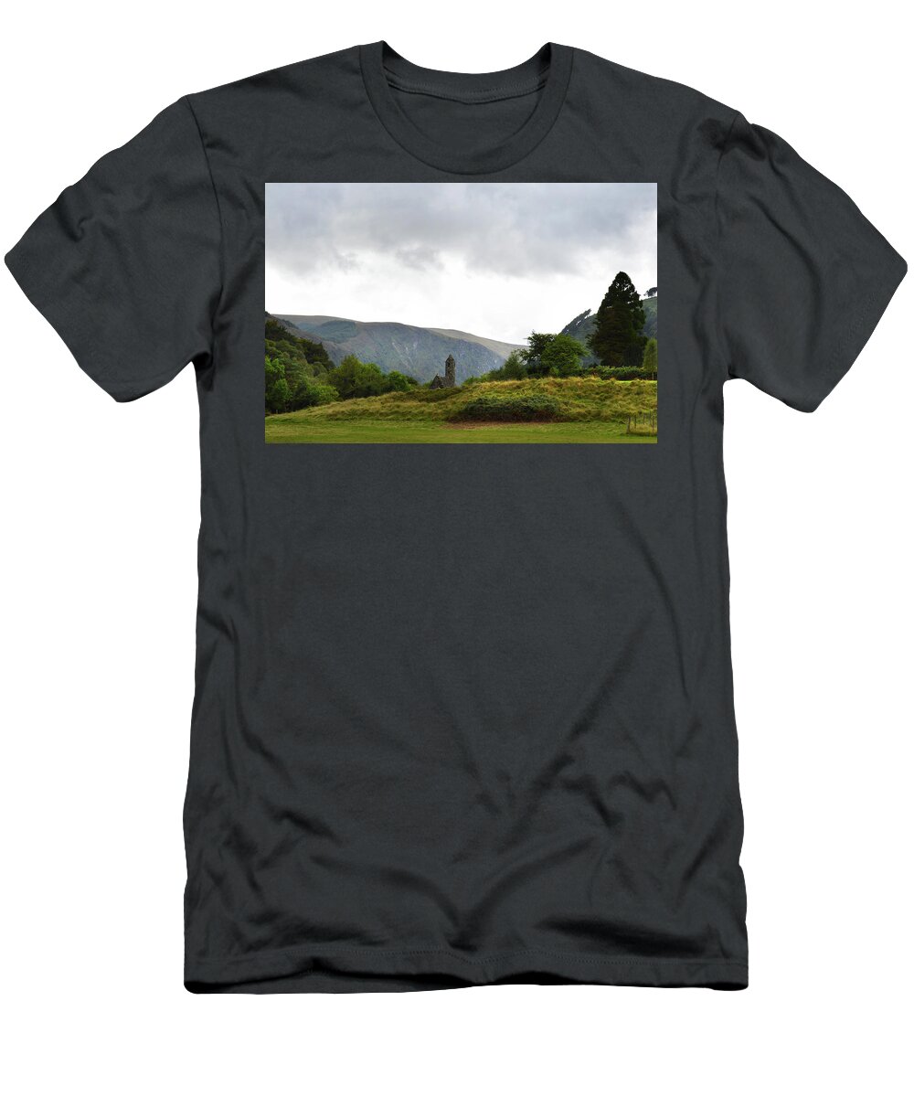 Ireland T-Shirt featuring the photograph Wicklow Mountains by Terence Davis
