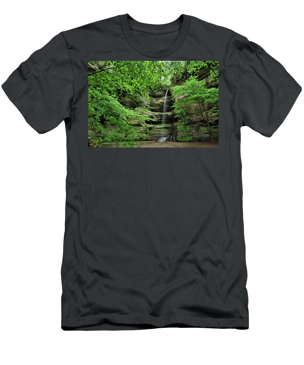 Wildcat Canyon Falls T-Shirt featuring the photograph Wildcat Canyon Falls by Ben Prepelka