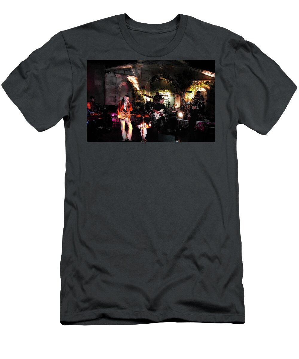 Mink Deville T-Shirt featuring the photograph Willy DeVille - 2003 by Micah Offman