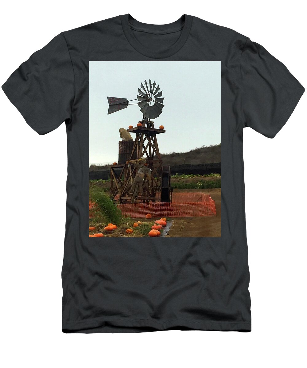 Windmill T-Shirt featuring the photograph Windmill by Portraits By NC