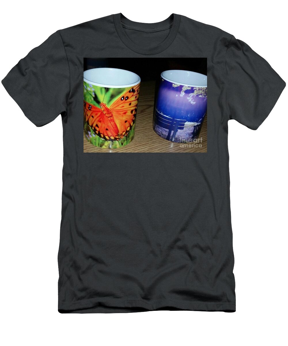 Cups T-Shirt featuring the photograph Windows From Heaven Products by Matthew Seufer