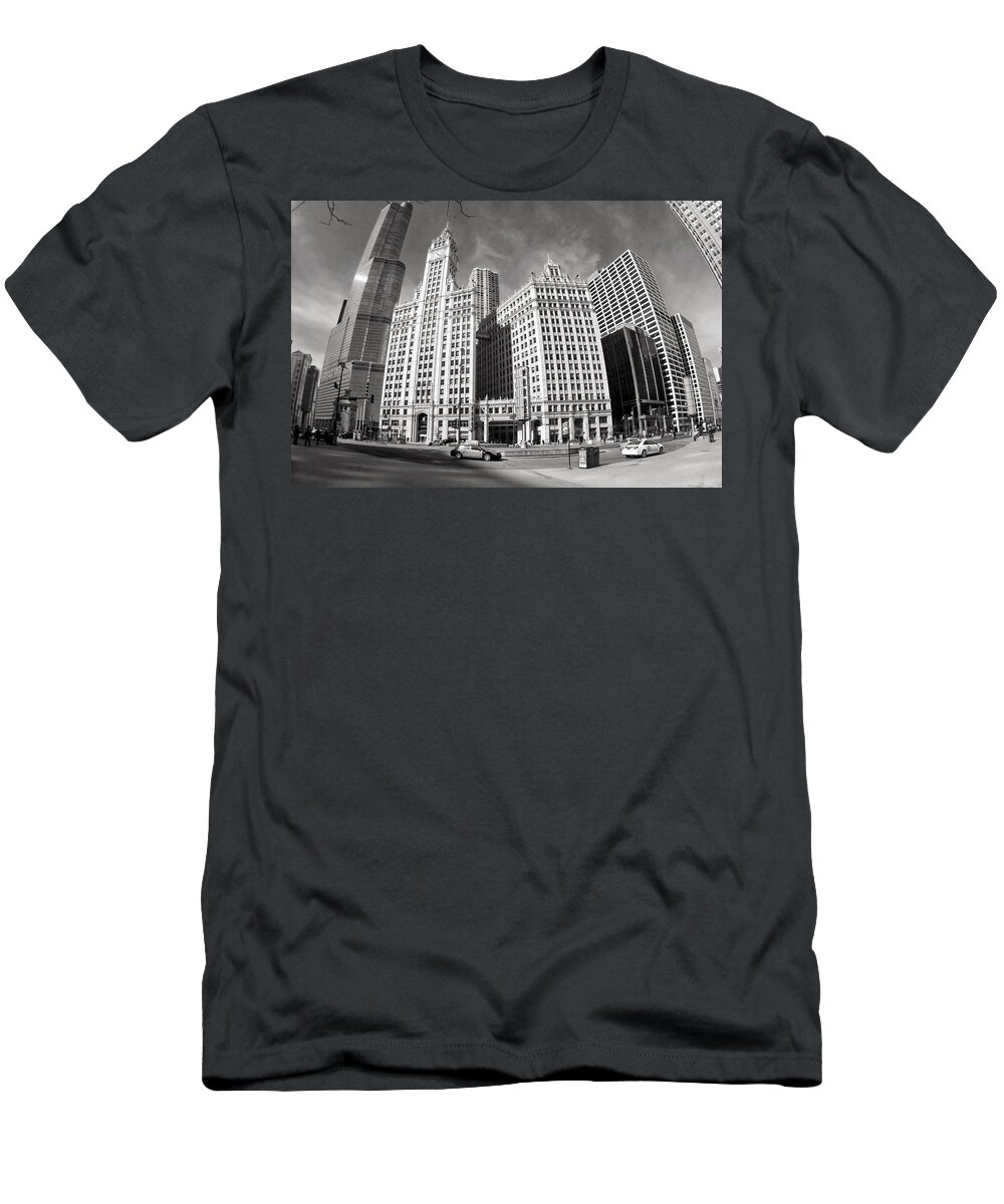 Chicago T-Shirt featuring the photograph Wrigley Building - Chicago by Jackson Pearson