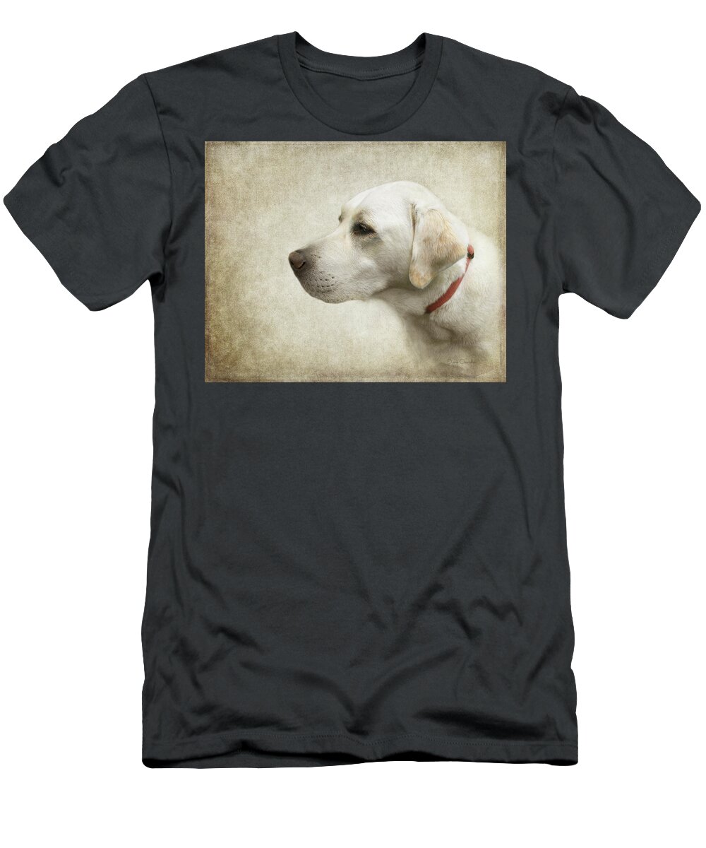 Labrador Retriever Art T-Shirt featuring the photograph Wrigley by Diane Chandler