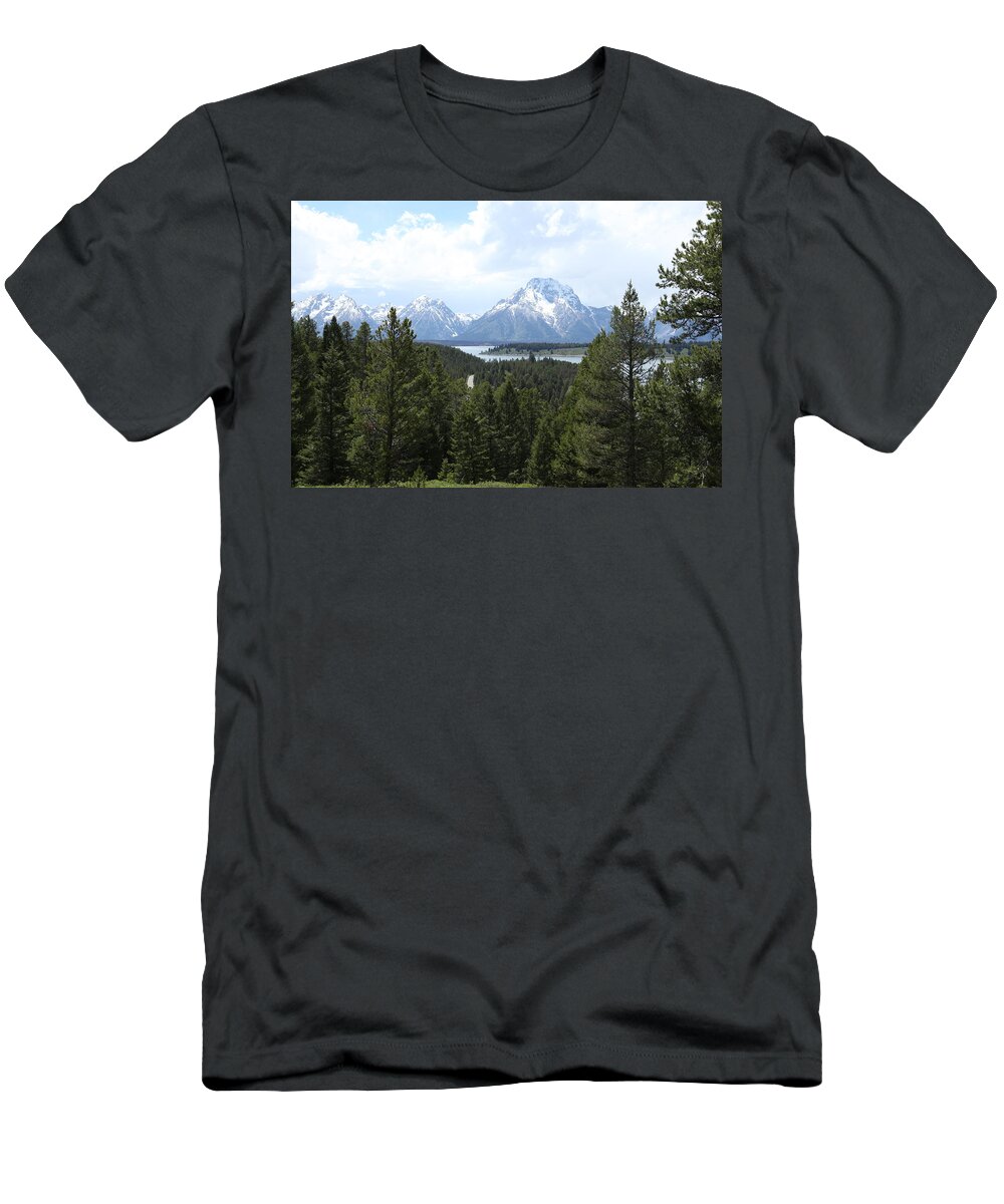 Landscape T-Shirt featuring the photograph Wyoming 6490 by Michael Fryd