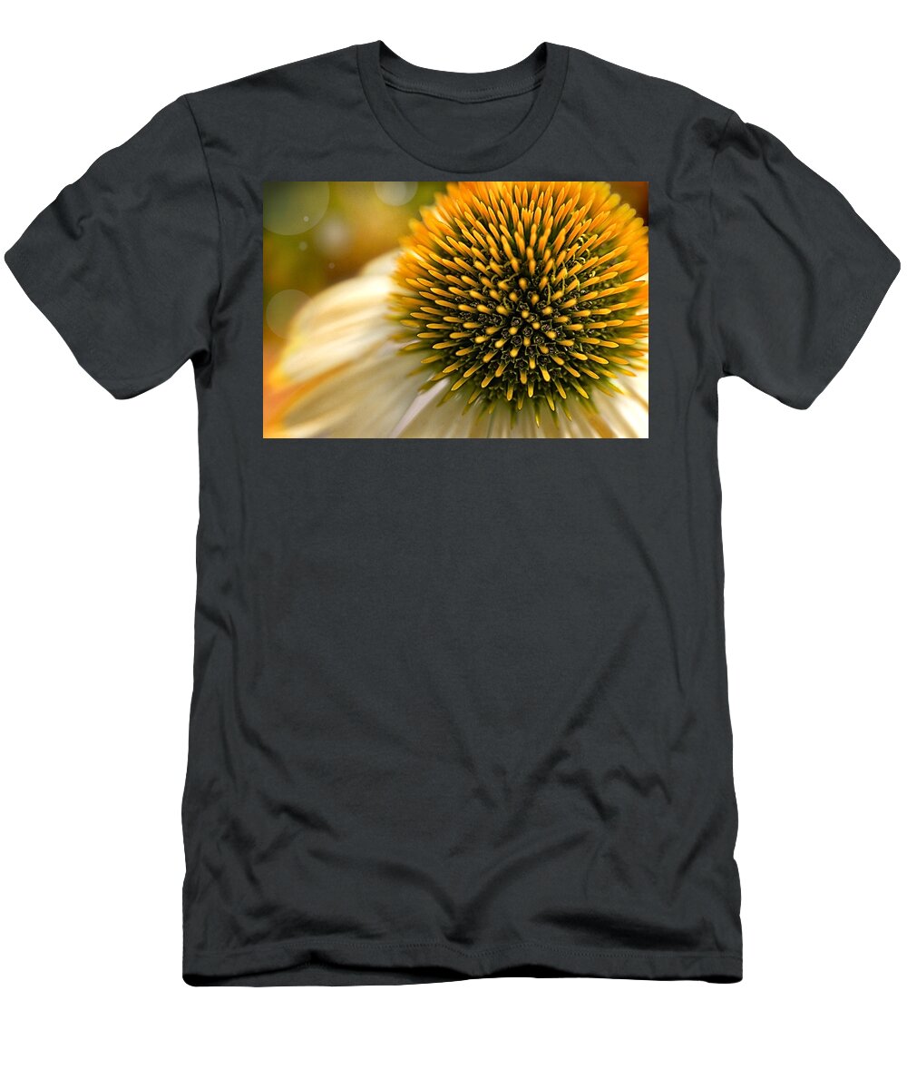 Echinacea T-Shirt featuring the photograph Yellow Coneflower by C VandenBerg
