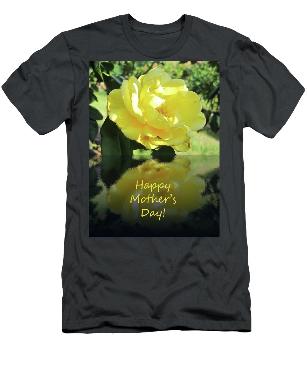 Photograph T-Shirt featuring the photograph Yellow Mother's Day by Cynthia Westbrook