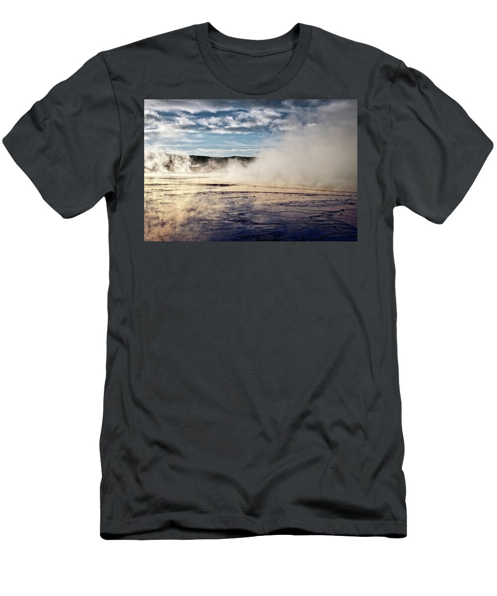 Yellowstone T-Shirt featuring the photograph Yellowstone Colors #10 by Scott Read