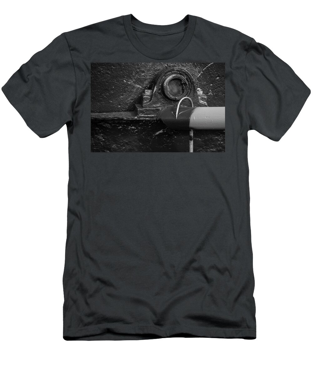 Hook T-Shirt featuring the photograph Fishing Hook II #1 by Susan Candelario