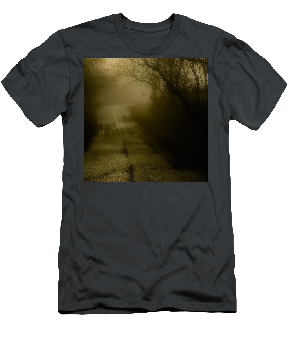  T-Shirt featuring the photograph Golden Fog #1 by Jack Wilson