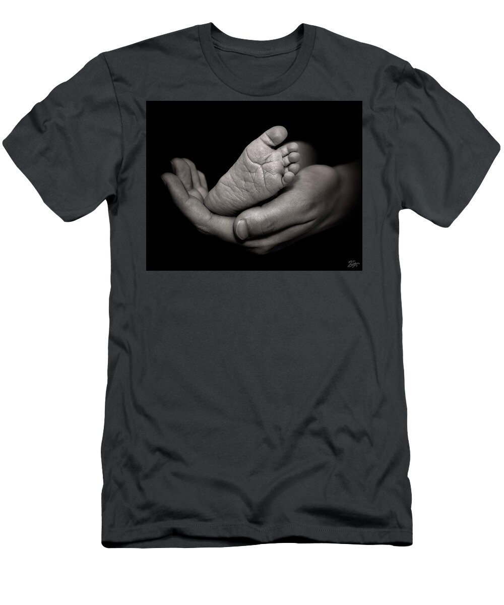 Mama's Boy T-Shirt featuring the photograph Mama's Boy by Endre Balogh