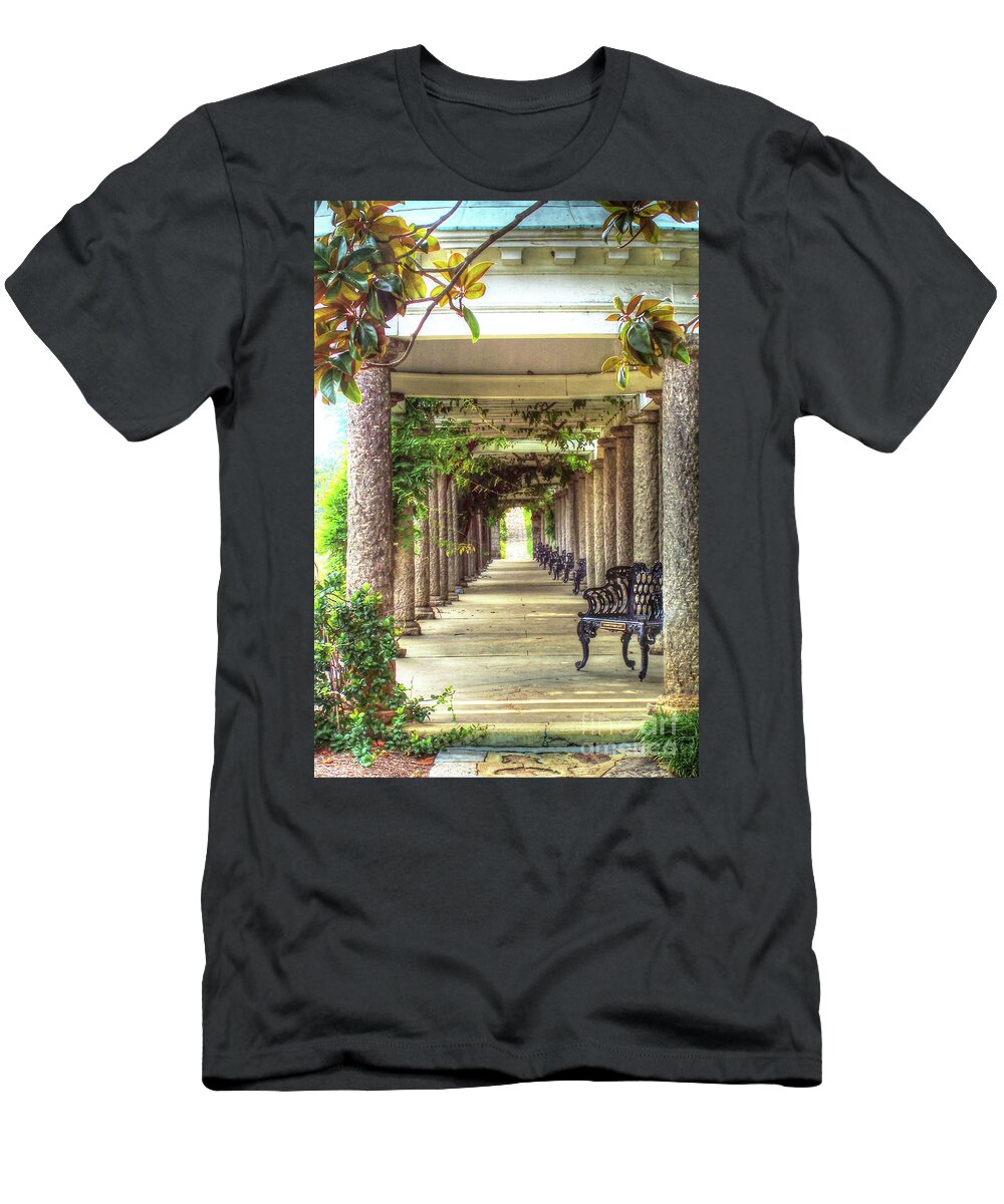 Richmond Va Virginia T-Shirt featuring the photograph Richmond VA Virginia - Maymont Italian Garden by Dave Lynch