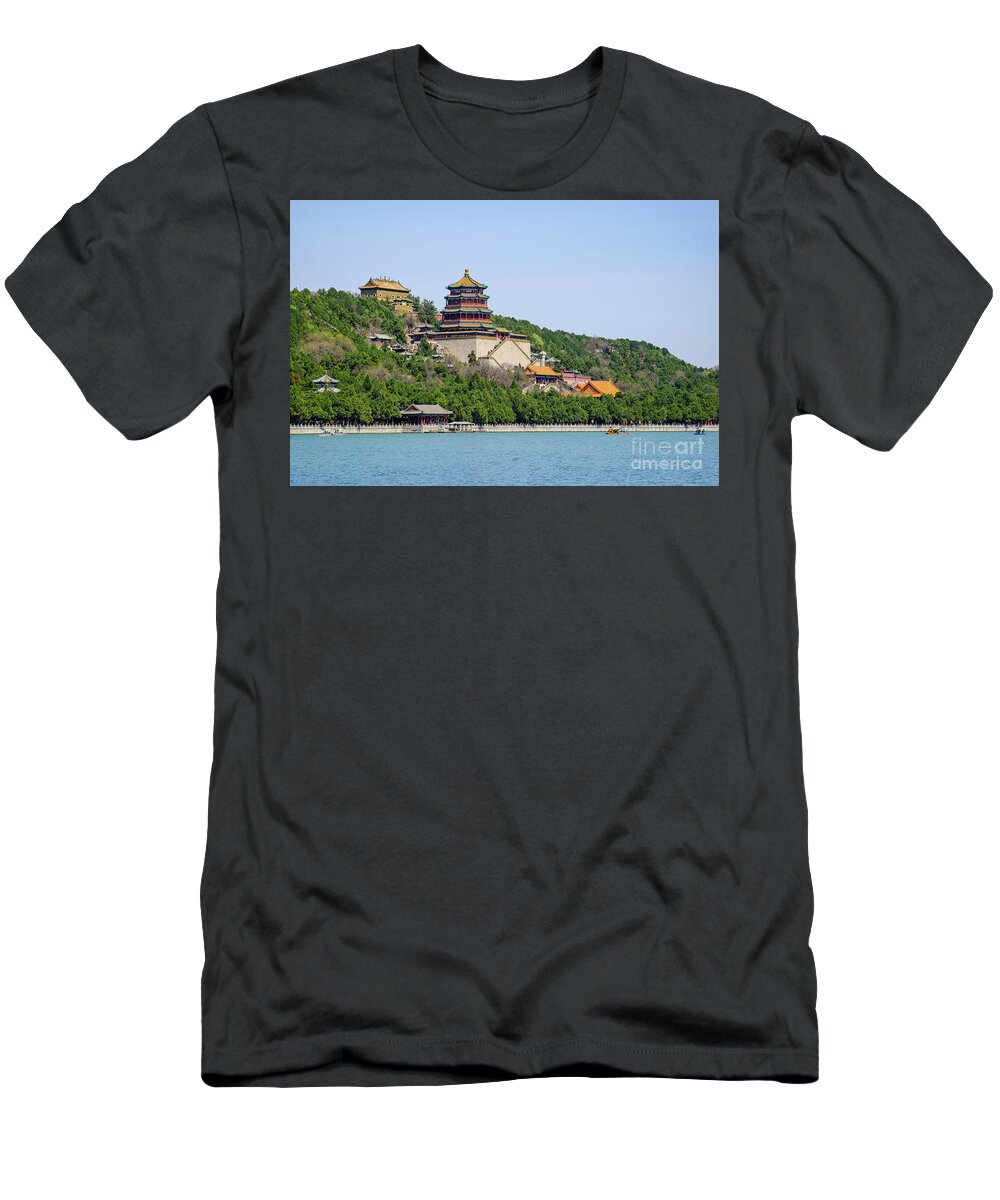 Summer Palace T-Shirt featuring the photograph Summer Palace #3 by Iryna Liveoak