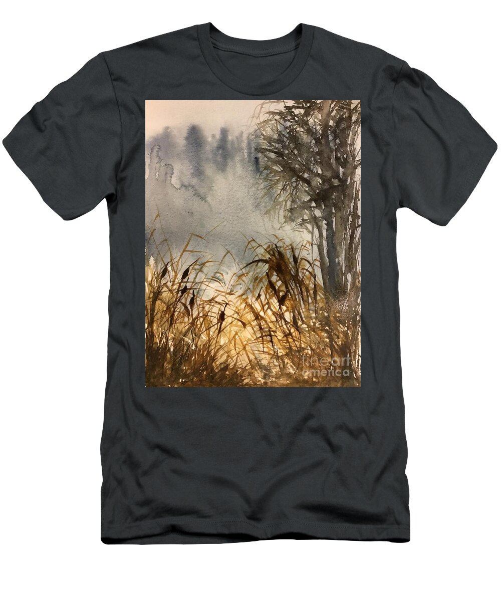 1142029 T-Shirt featuring the painting 1142019 by Han in Huang wong