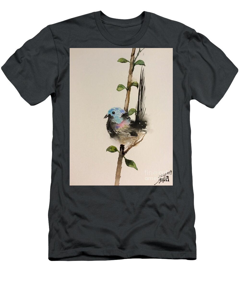 1442019 T-Shirt featuring the painting 1442019 by Han in Huang wong