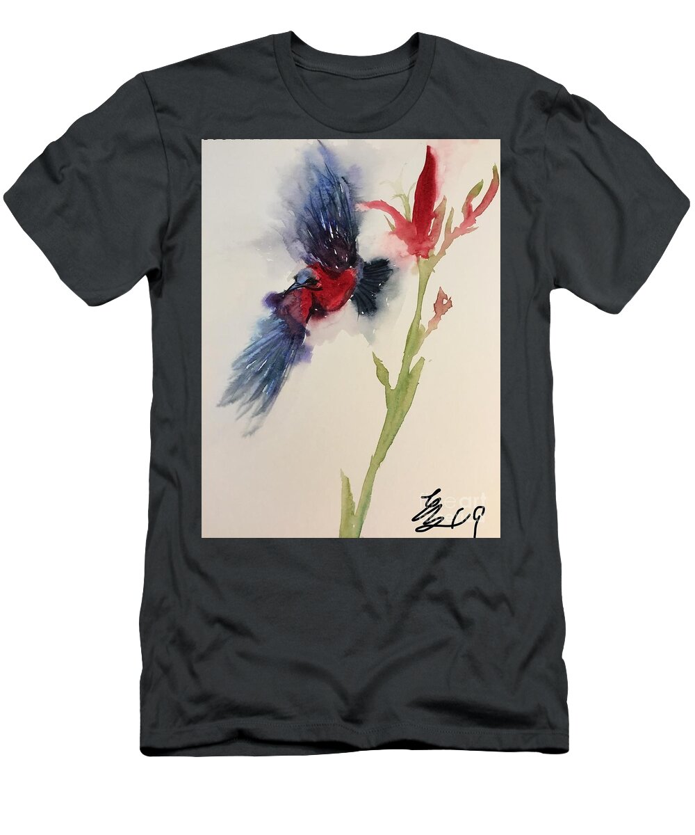 1882019 T-Shirt featuring the painting 1882019 by Han in Huang wong