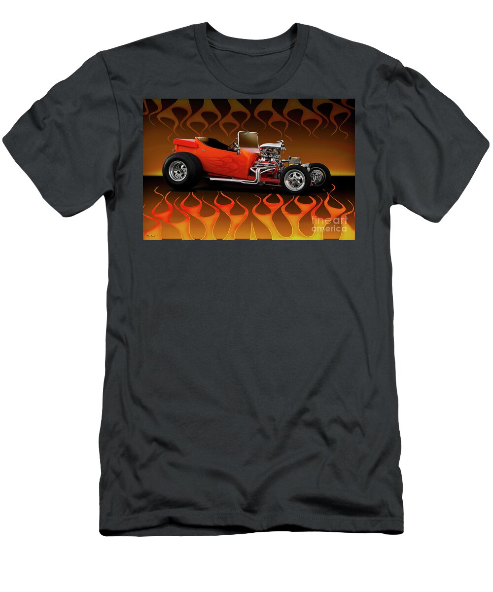 1927 Ford Model T Roadster Pickup T-Shirt featuring the photograph 1927 Ford 'T Bucket' Roadster Pickup by Dave Koontz