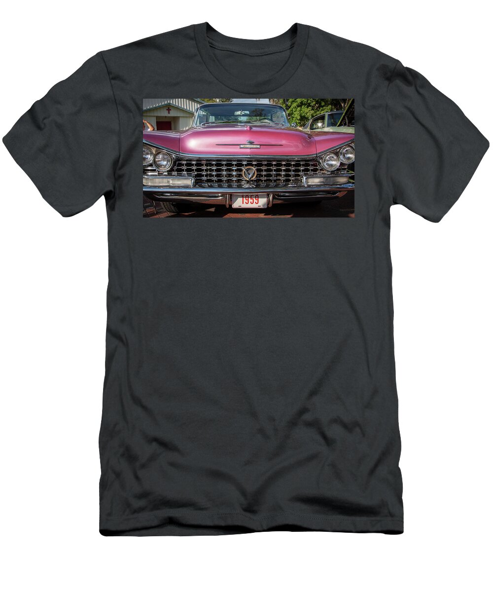 1959 Buick T-Shirt featuring the photograph 1959 Buick Electra 225 x021 by Rich Franco