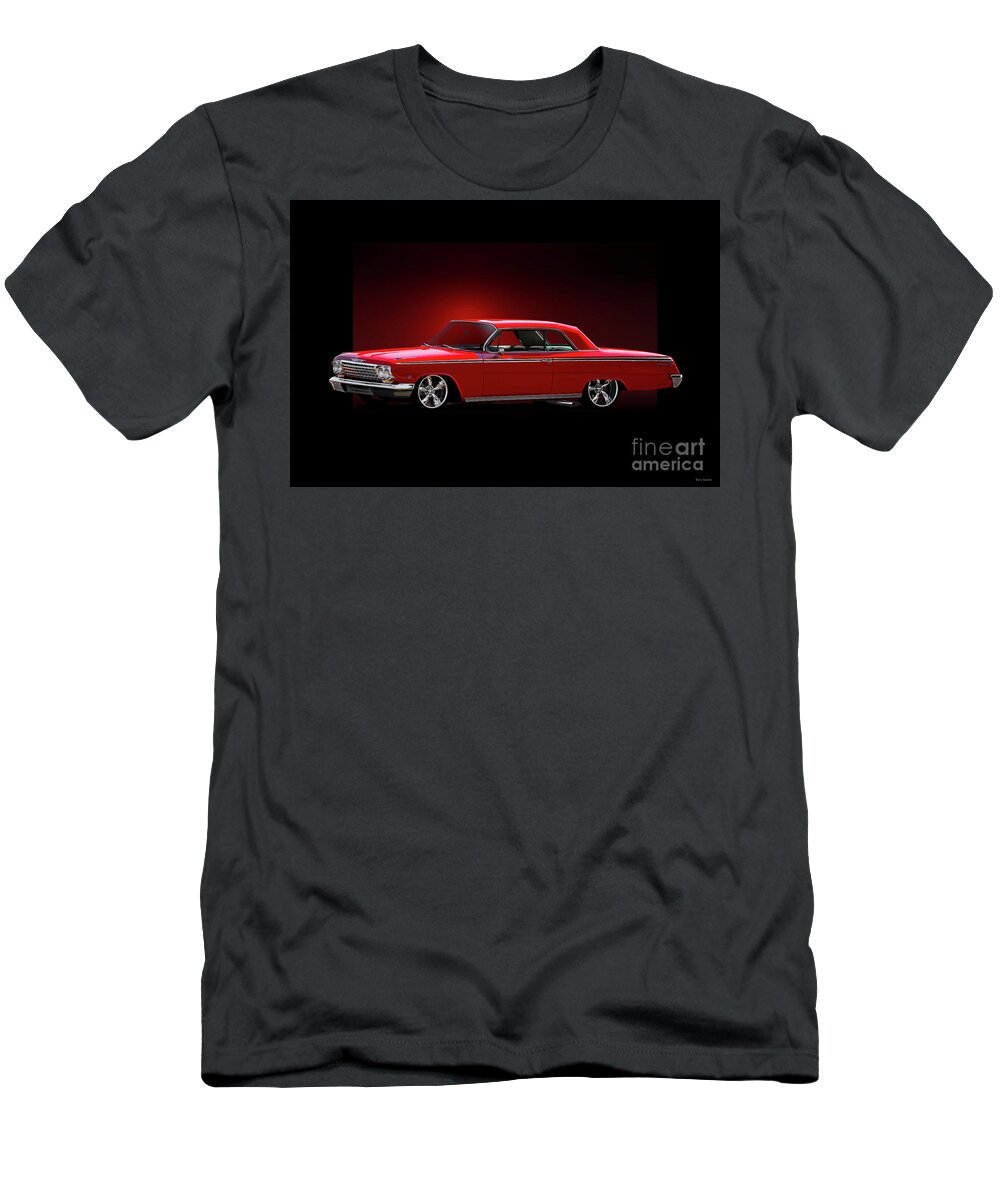 1962 Chevrolet Impala Ss T-Shirt featuring the photograph 1962 Chevrolet Impala SS by Dave Koontz